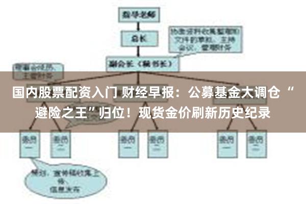 国内股票配资入门 财经早报：公募基金大调仓 “避险之王”归位！现货金价刷新历史纪录
