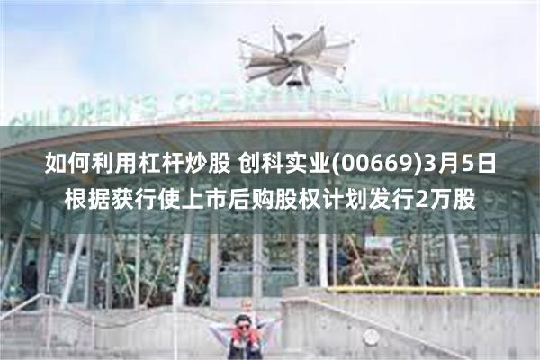 如何利用杠杆炒股 创科实业(00669)3月5日根据获行使上市后购股权计划发行2万股