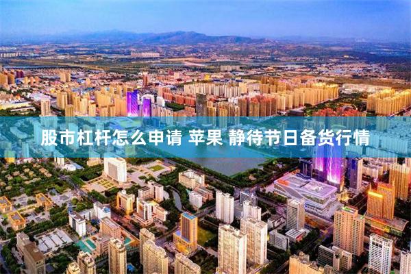 股市杠杆怎么申请 苹果 静待节日备货行情