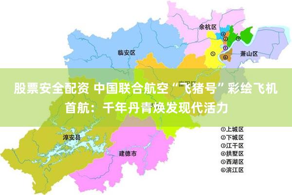 股票安全配资 中国联合航空“飞猪号”彩绘飞机首航：千年丹青焕发现代活力