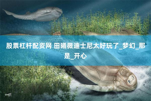 股票杠杆配资网 田曦薇迪士尼太好玩了_梦幻_那是_开心