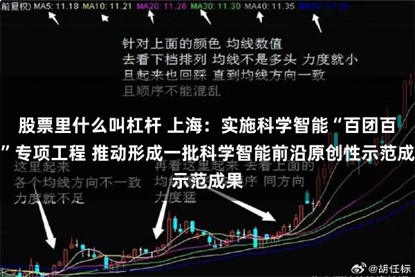 股票里什么叫杠杆 上海：实施科学智能“百团百项”专项工程 推动形成一批科学智能前沿原创性示范成果