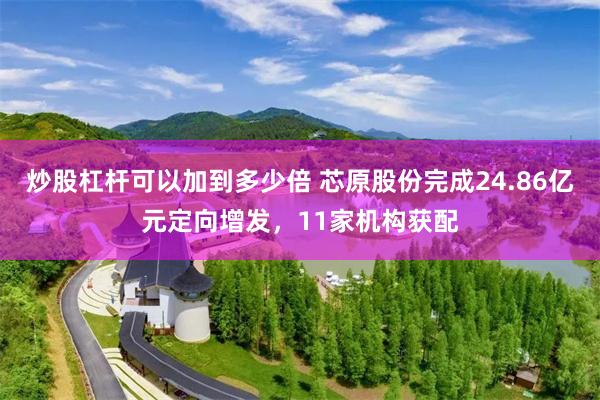 炒股杠杆可以加到多少倍 芯原股份完成24.86亿元定向增发,11家机构获配
