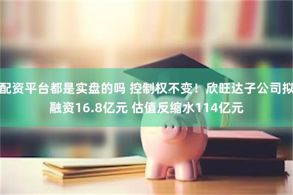 配资平台都是实盘的吗 控制权不变！欣旺达子公司拟融资16.8亿元 估值反缩水114亿元