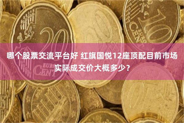 哪个股票交流平台好 红旗国悦12座顶配目前市场实际成交价大概多少？